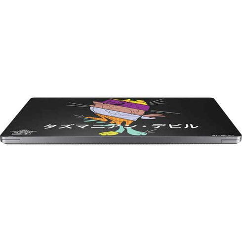 Looney Tunes Tasmanian Devil Sliced Juxtapose Laptop Skins
